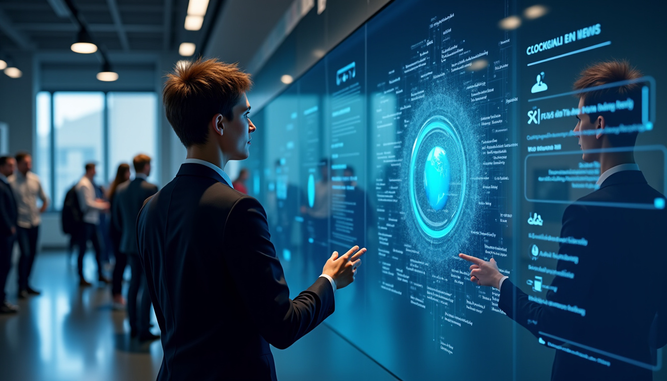 Interface utilisateur de CrushOn AI montrant une discussion avec un personnage virtuel