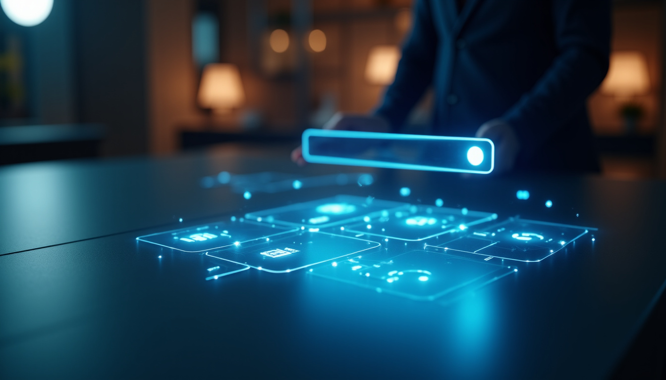 Interface de Le Chat de Mistral AI en 2026 avec barre de recherche web intégrée, boutons de génération d