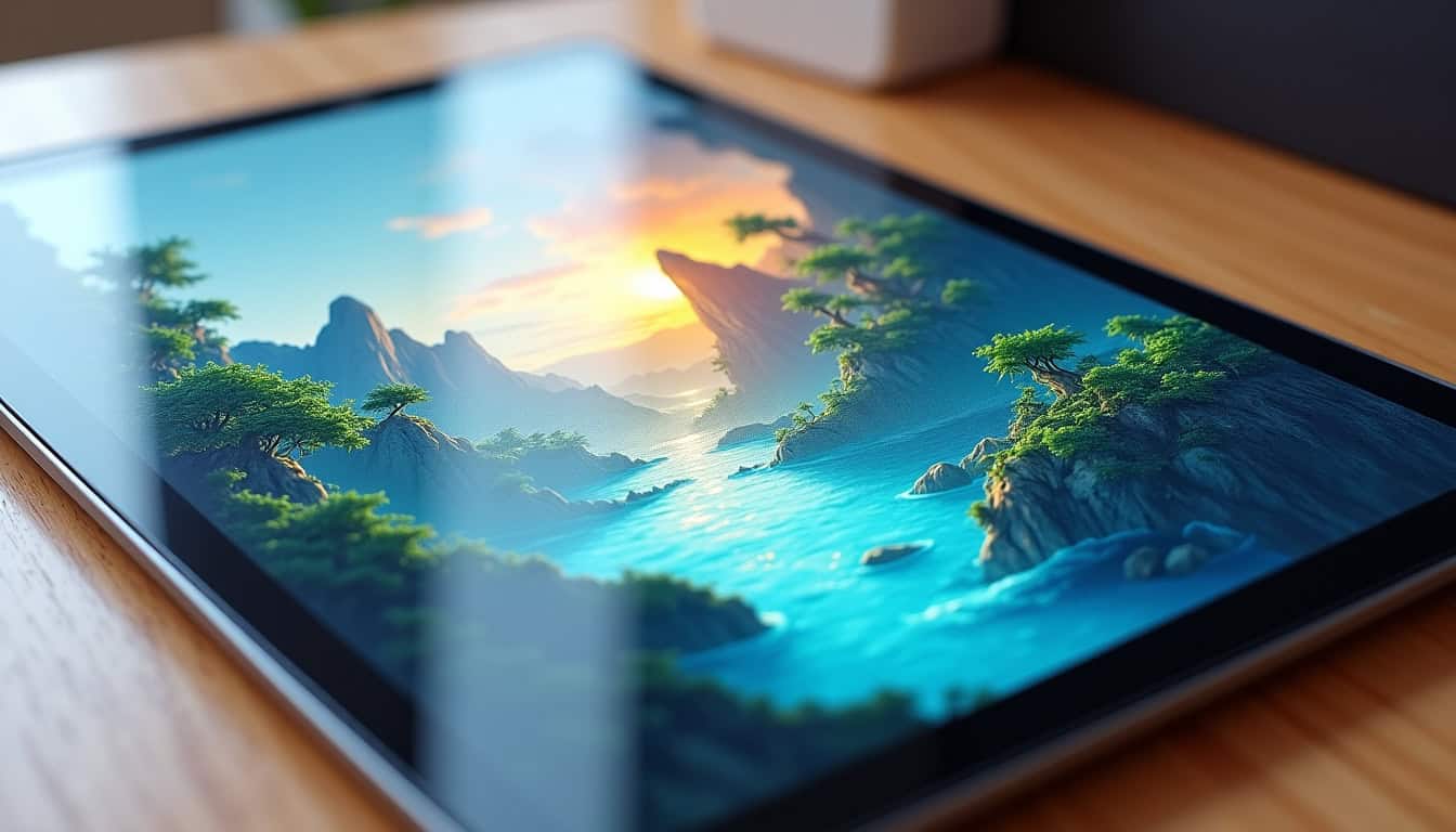 Démonstration du Realtime Canvas de Leonardo AI montrant la transformation d’un croquis en image détaillée