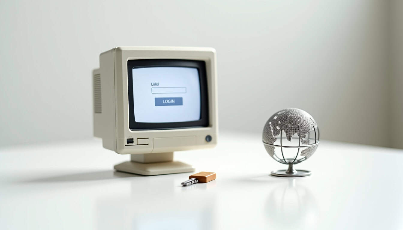 Écran de connexion à Zimbra Free avec champ de login et mot de passe visible