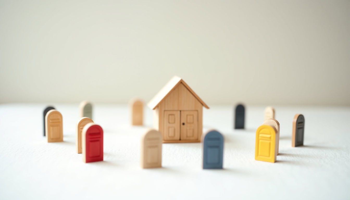 Représentation visuelle du changement fréquent d