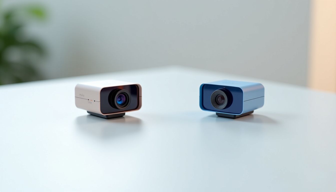 Comparaison visuelle entre une caméra thermique et une caméra de nuit infrarouge