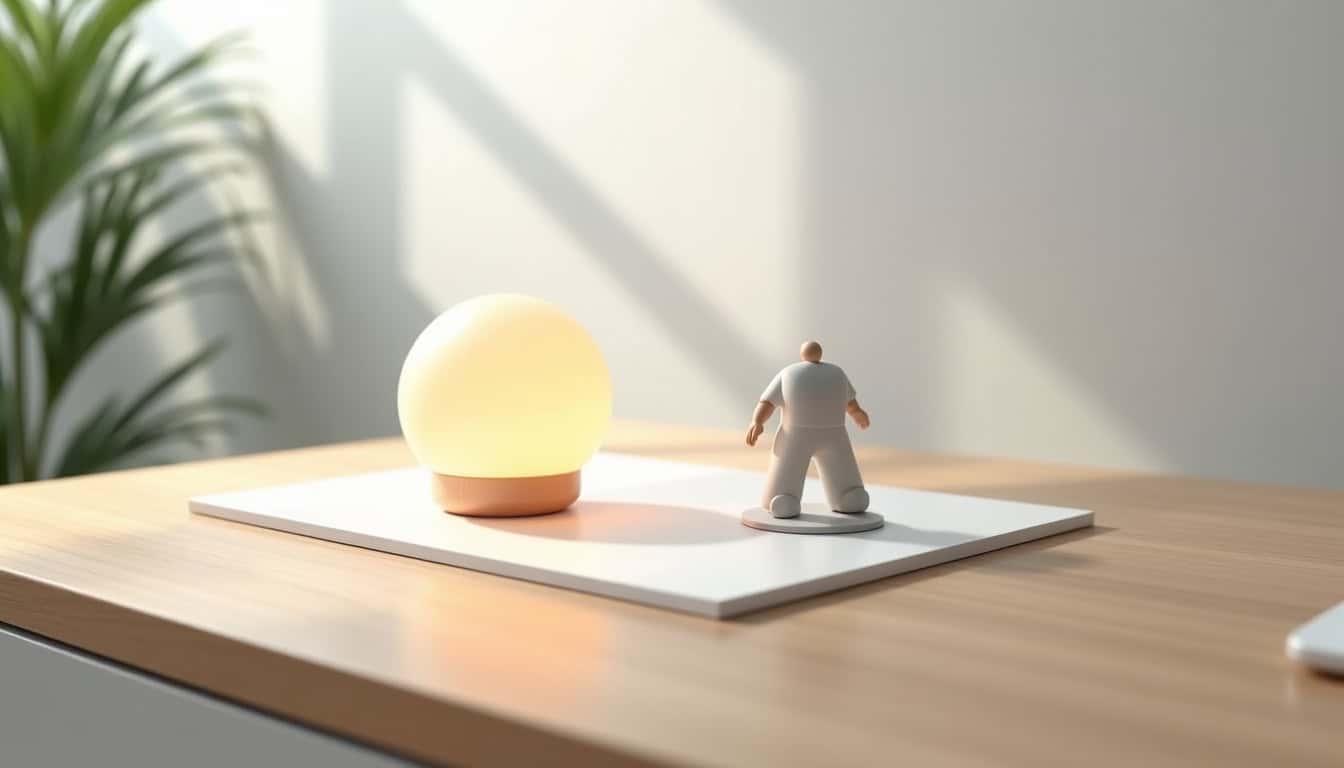 Exemple de contenu créé avec Krea AI, incluant une image générée et une courte animation vidéo