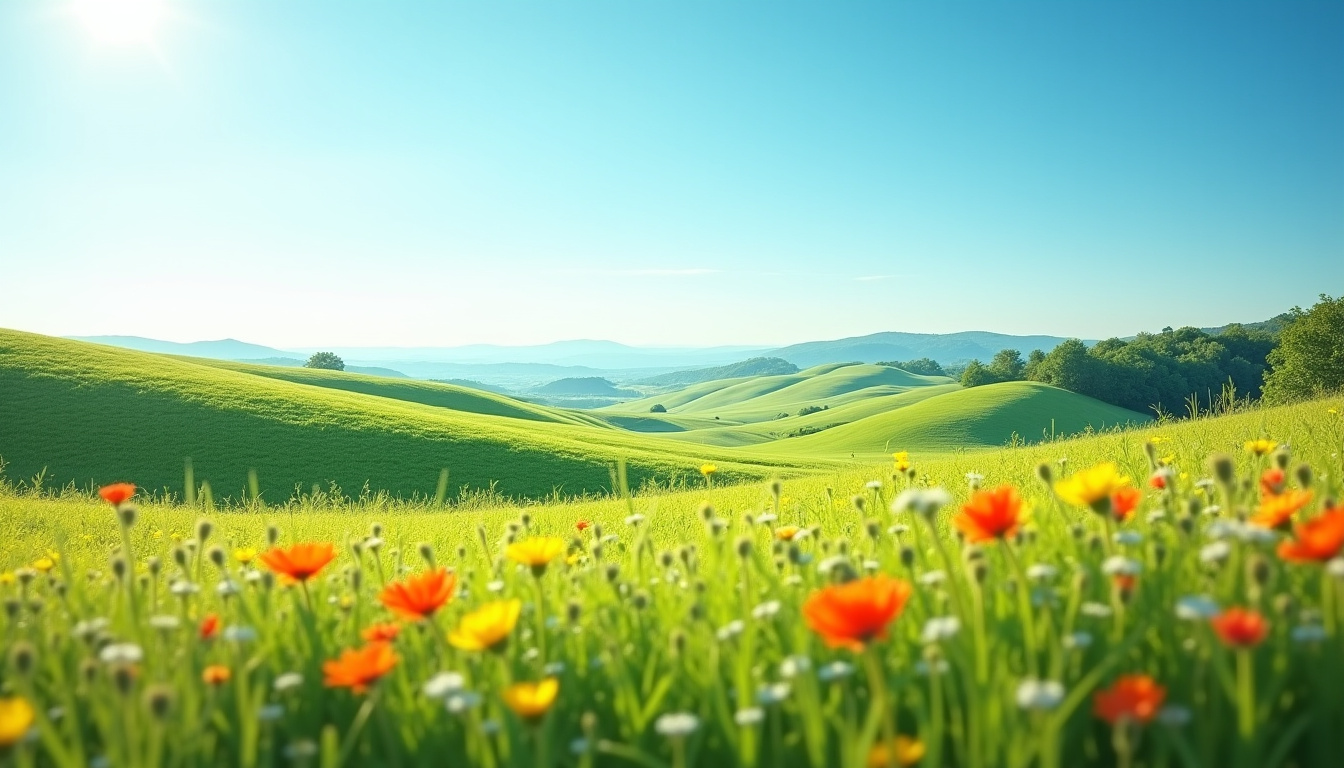 Exemple de photo prise en lumière du jour avec le Kodak PixPro FZ55 montrant un paysage net et coloré