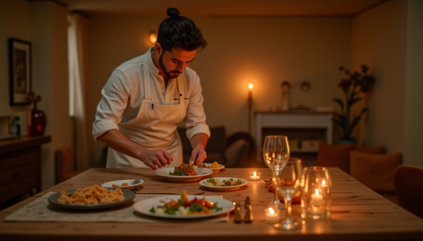 Dîner avec un chef à la maison en 2026 ? C'est possible grâce à La Belle Assiette en France