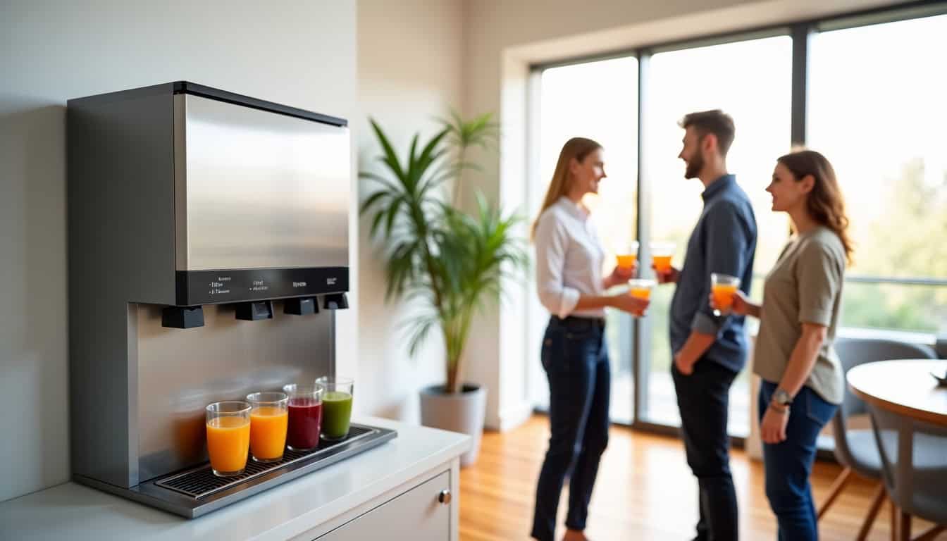 Installation d’un distributeur de boisson dans un espace professionnel