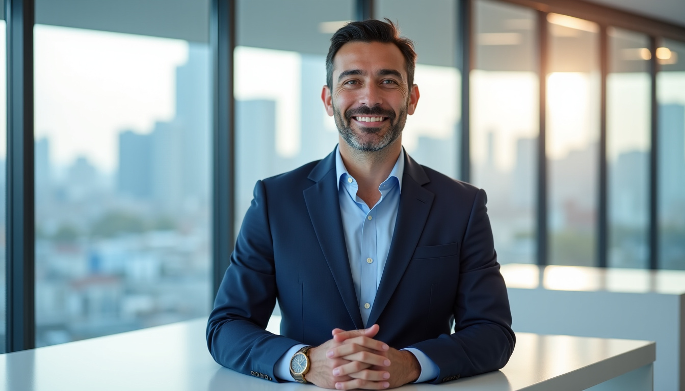 Portrait du dirigeant Mateus Martins Tito et logo de Brokers Paris SAS