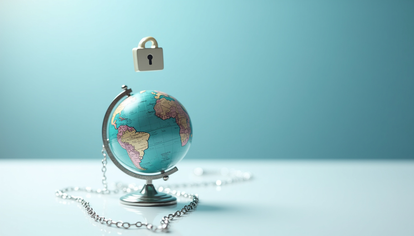 Illustration montrant l’utilisation d’un VPN pour sécuriser l’accès à AZMip