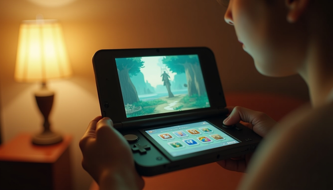 Jeu The Legend of Zelda: A Link Between Worlds sur Nintendo 3DS, affichage en 3D sans lunettes