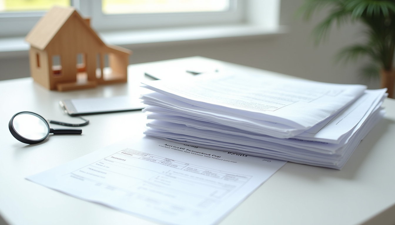 Propriétaire rassemblant des documents pour une régularisation DAACT