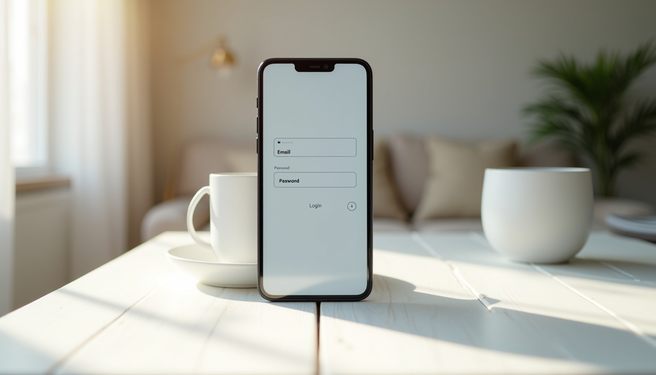 Interface de connexion à un compte Le Bon Coin avec champ email et mot de passe