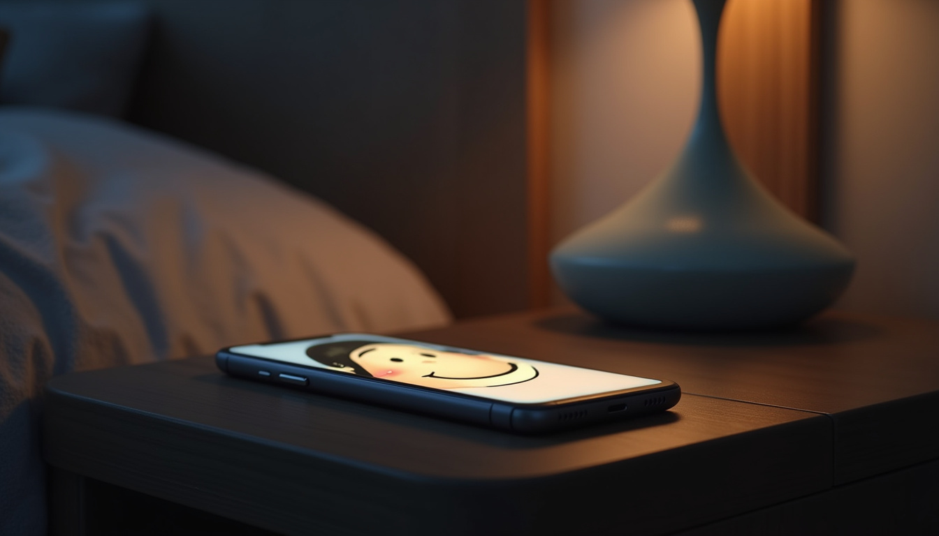 Personnes utilisant une petite amie virtuelle sur écran dans un cadre intime
