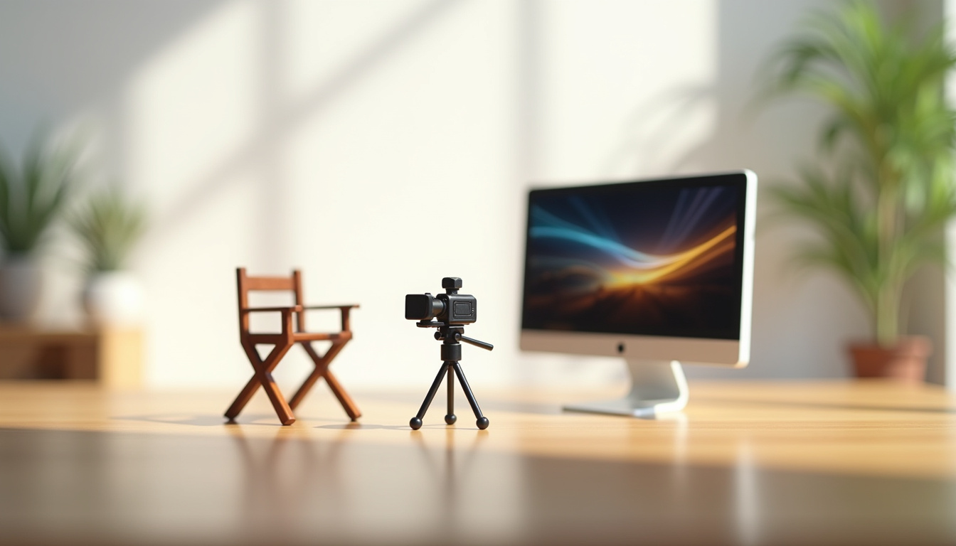 Interface de génération vidéo Kling AI avec options de prompt, start frame et réglages avancés
