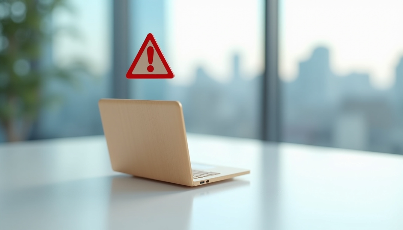 Message d'erreur « accès perturbé » sur la page de connexion Webmel